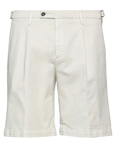 MICHAEL COAL Shorts & Bermuda Grigio chiaro 98% Cotone, 2% Elastan
