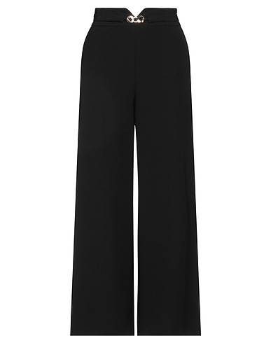 SIMONA CORSELLINI Pantalone Nero 94% Poliestere, 6% Elastan