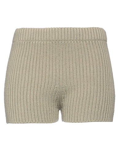 MAX MARA Shorts & Bermuda Khaki 98% Cotton, 1% Elastane, 1% Polyamide