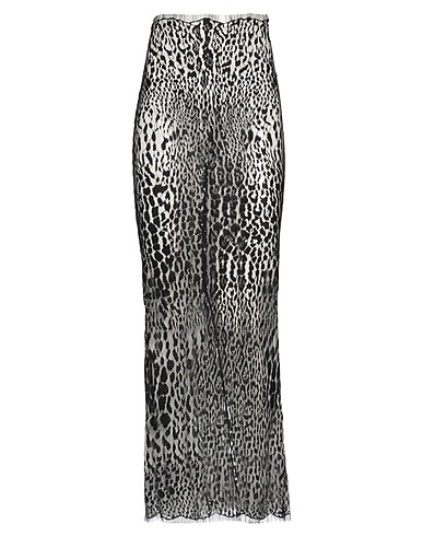 CHB CHRISTIAN BOARO Long skirt Black 81% Viscose, 19% Polyamide