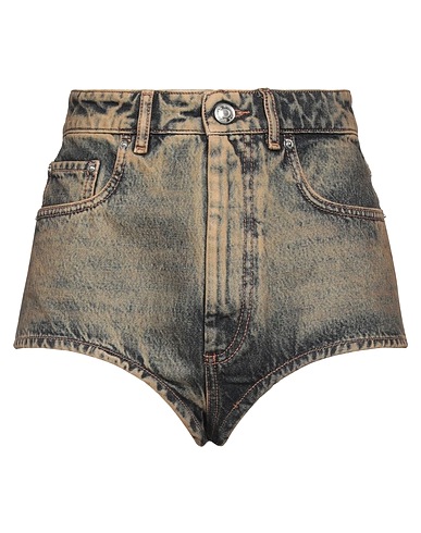 SPORTMAX Denim shorts Blue 100% Cotton