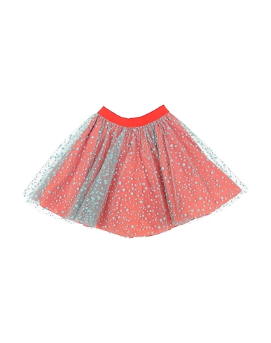 MIMISOL Skirt Turquoise 69% Polyester, 31% Polyamide, Cotton, Elastane