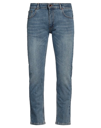 GAëLLE Paris Denim pants Blue 98% Cotton, 2% Elastane