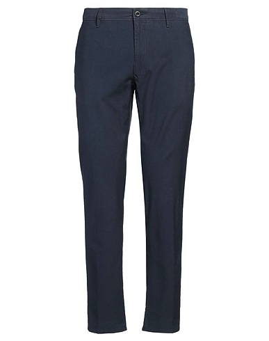 INCOTEX Casual trouser Midnight blue 99% Cotton, 1% Elastane