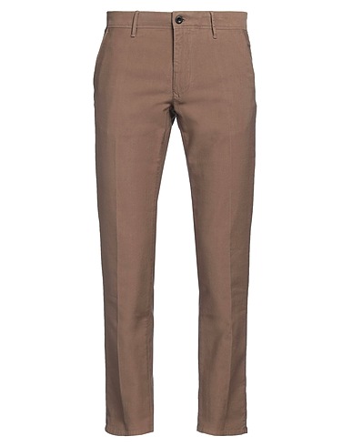 INCOTEX Casual trouser Khaki 99% Cotton, 1% Elastane