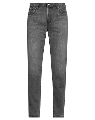 EDWIN Denim trousers Grey 98% Cotton, 2% Polyurethane