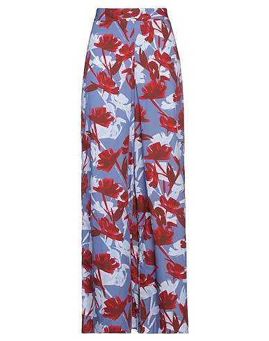 ALESSIA SANTI Casual pants Pastel blue 100% Cotton