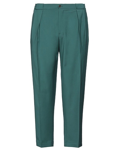 BRIGLIA 1949 Pantalone Verde 100% Lana Vergine