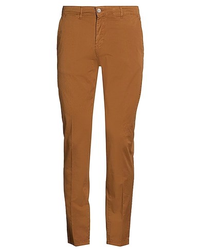 DESIGNERS Chinos MARRONE 98% Cotton, 2% Elastane