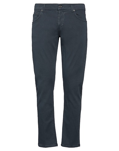 DONDUP Casual pants Blue 92% Cotton, 6% Elastomultiester, 2% Elastane