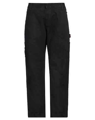 44 LABEL GROUP Casual trouser Black 65% Polyester, 35% Cotton