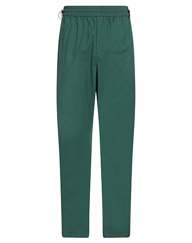 BURBERRY Casual trouser Dark green 100% Polyamide
