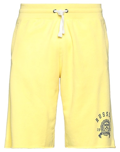 RUSSELL ATHLETIC Shorts & Bermuda Giallo 55% Cotone, 45% Poliestere