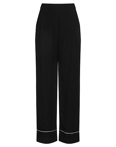 PHILOSOPHY di LORENZO SERAFINI Casual trouser Black 85% Polyamide, 15% Elastane