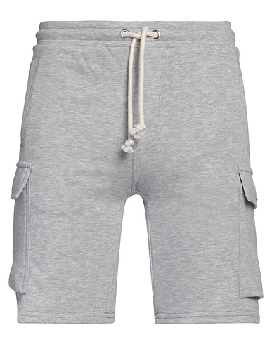 RUSSELL ATHLETIC Shorts & Bermuda Light grey 55% Cotton, 45% Polyester