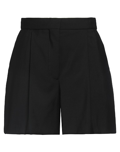 MCQUEEN Shorts & Bermuda Black 100% Wool