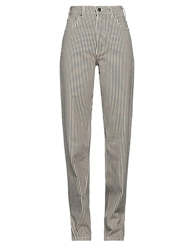 ANINE BING Denim trousers Charcoal 50% Organic cotton, 50% Cotton