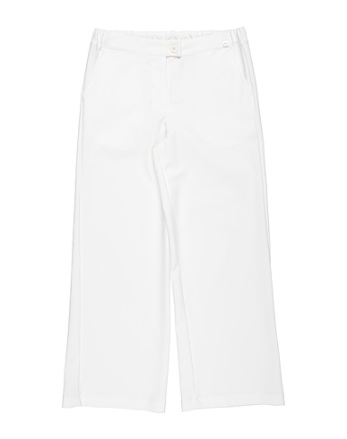 MANILA GRACE Pantalone Bianco 60% Cotone, 35% Nylon, 5% Elastan