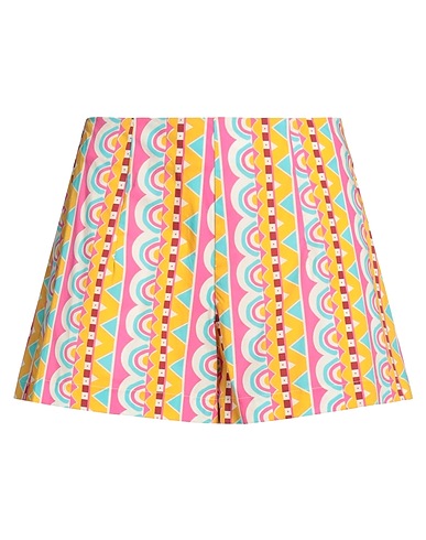 RAFFAELA D'ANGELO Shorts & Bermuda Marigold 97% Cotton, 3% Elastane