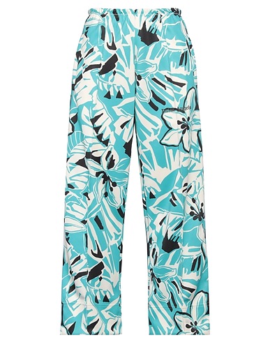 PALM ANGELS Casual trouser Turquoise 100% Polyester