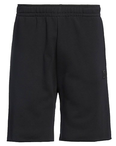 AMARANTO Shorts & Bermuda Black 100% Cotton