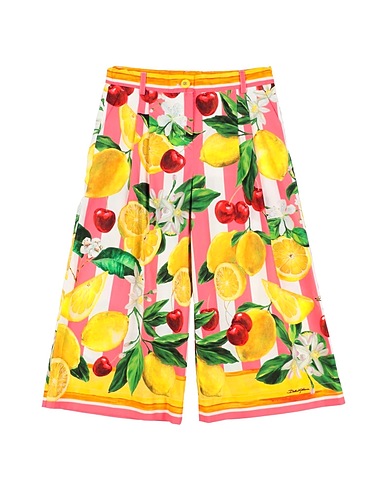 DOLCE&GABBANA Casual pants Pink 100% Cotton