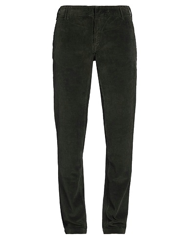 CYCLE Casual trouser Military green 100% Cotton