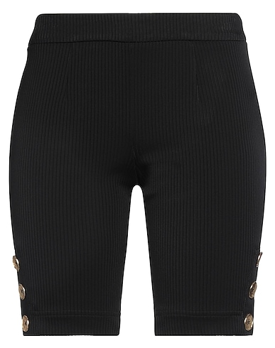 PT Torino Shorts & Bermuda Black 98% Viscose, 2% Elastane