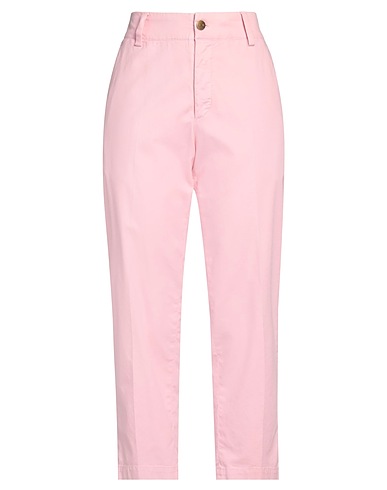 PT Torino Casual pants Pink 97% Cotton, 3% Elastane