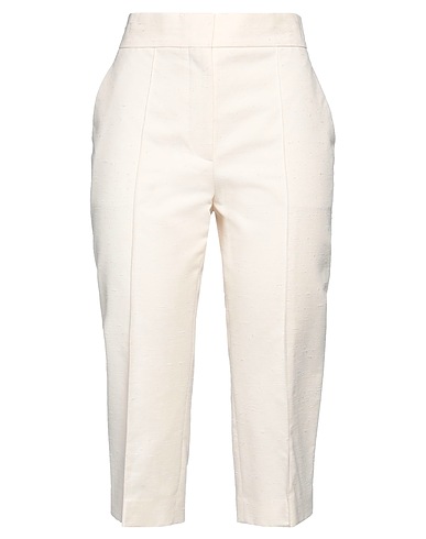 DIOR BOTTOMWEAR Ivory 57% Cotton, 43% Viscose