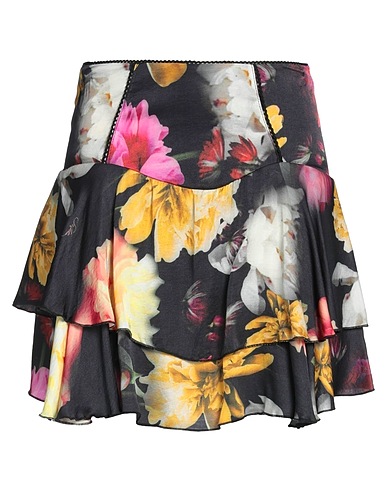 SOALLURE Mini skirt Black 100% Viscose