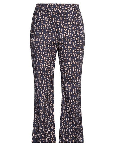 PUROTATTO Casual pants Navy 97% Cotton, 3% Elastane