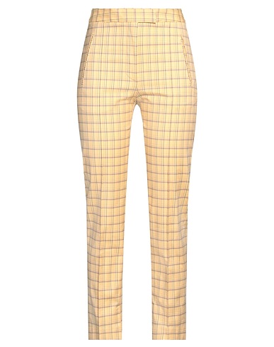 PT Torino Casual trouser Yellow 98% Cotton, 2% Elastane