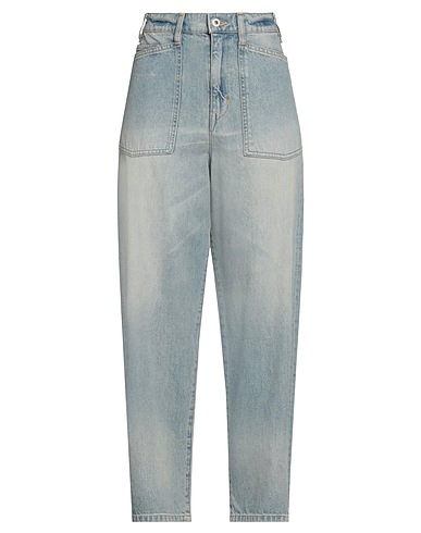 KENZO Denim trousers Blue 100% Cotton