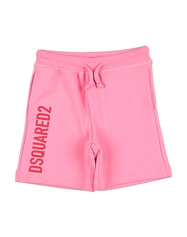 DSQUARED2 Shorts & Bermuda Pink 100% Cotton, Elastane