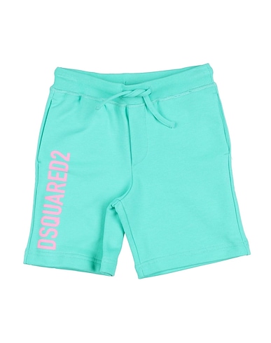 DSQUARED2 Shorts & Bermuda VERDE CHIARO 100% Cotton, Elastane