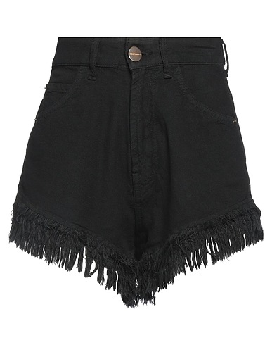 KOSTUMNº1 GENYAL! Denim shorts Black 100% Cotton