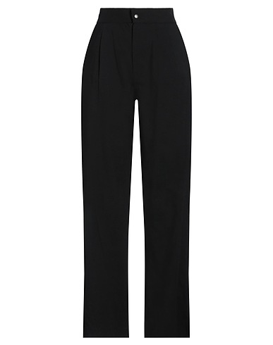 THOM KROM Pantalone Nero 36% Lino, 34% Viscosa, 25% Poliammide, 5% Elastan