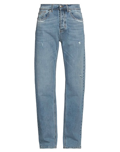 JOHN RICHMOND Denim pants Blue 99% Cotton, 1% Elastane