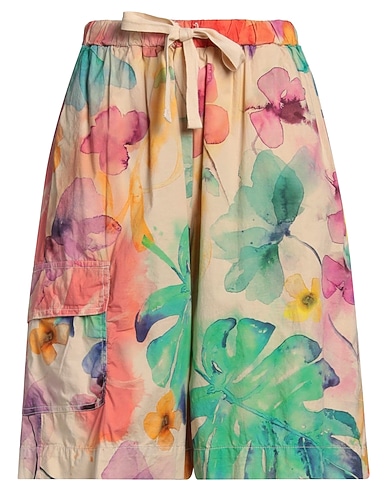 DEHA Shorts & Bermuda Beige 97% Cotton, 3% Elastane