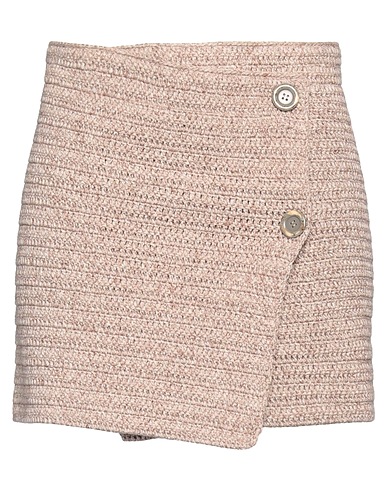 ACNE STUDIOS Mini skirt Beige 100% Cotton