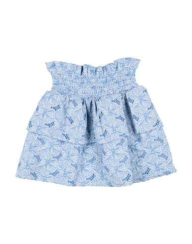 TARTINE ET CHOCOLAT Skirt Light blue 100% Cotton