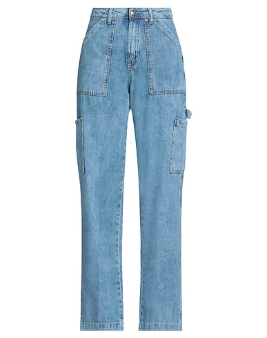 8PM Denim pants BLU 100% Cotton