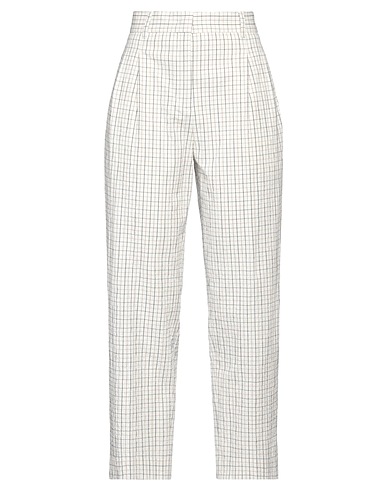 PS PAUL SMITH Pantalone Bianco 97% Cotone, 3% Elastan