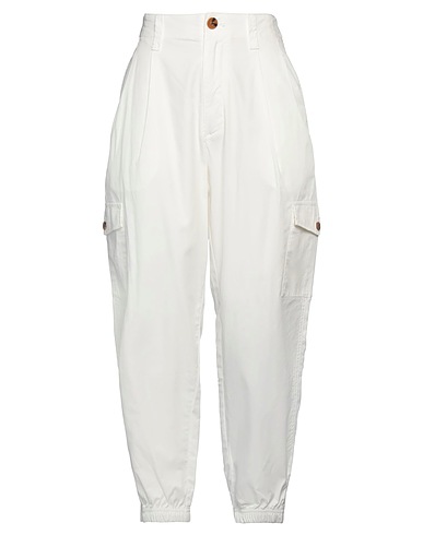 SUN 68 Pantalone Bianco 50% Tencel™, 50% Cotone
