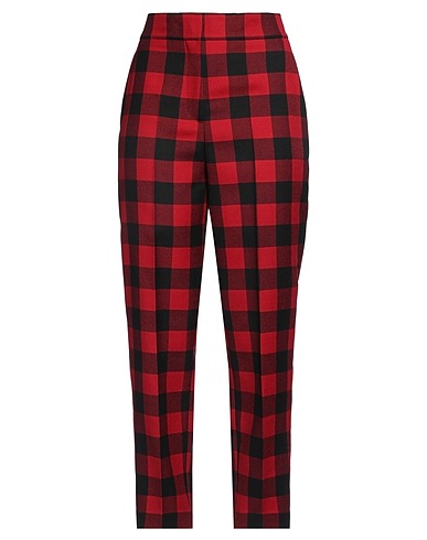 DIOR Casual trouser Red 100% Wool