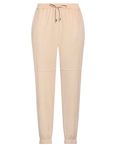PUROTATTO Pantalon BEIGE 90% Polyester, 10% Élasthanne