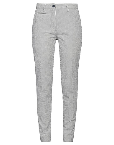 MASON'S Casual trouser Navy blue 98% Cotton, 2% Elastane