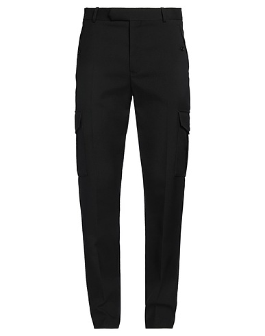 MCQUEEN Casual trouser Black 100% Wool