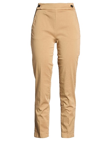 LIU •JO Casual pants Camel 96% Cotton, 4% Elastane